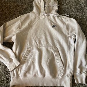 white nike hoodie